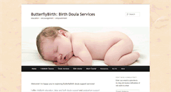 Desktop Screenshot of butterflybirth.com